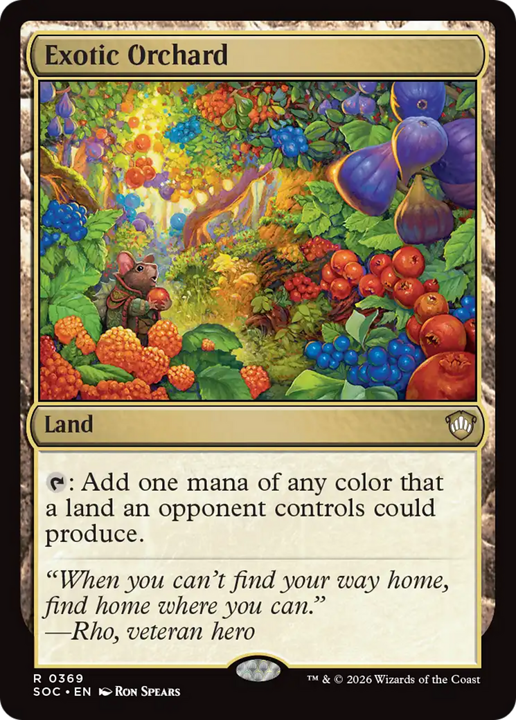 Exotic Orchard [Secrets of Strixhaven Commander] | Devastation Store