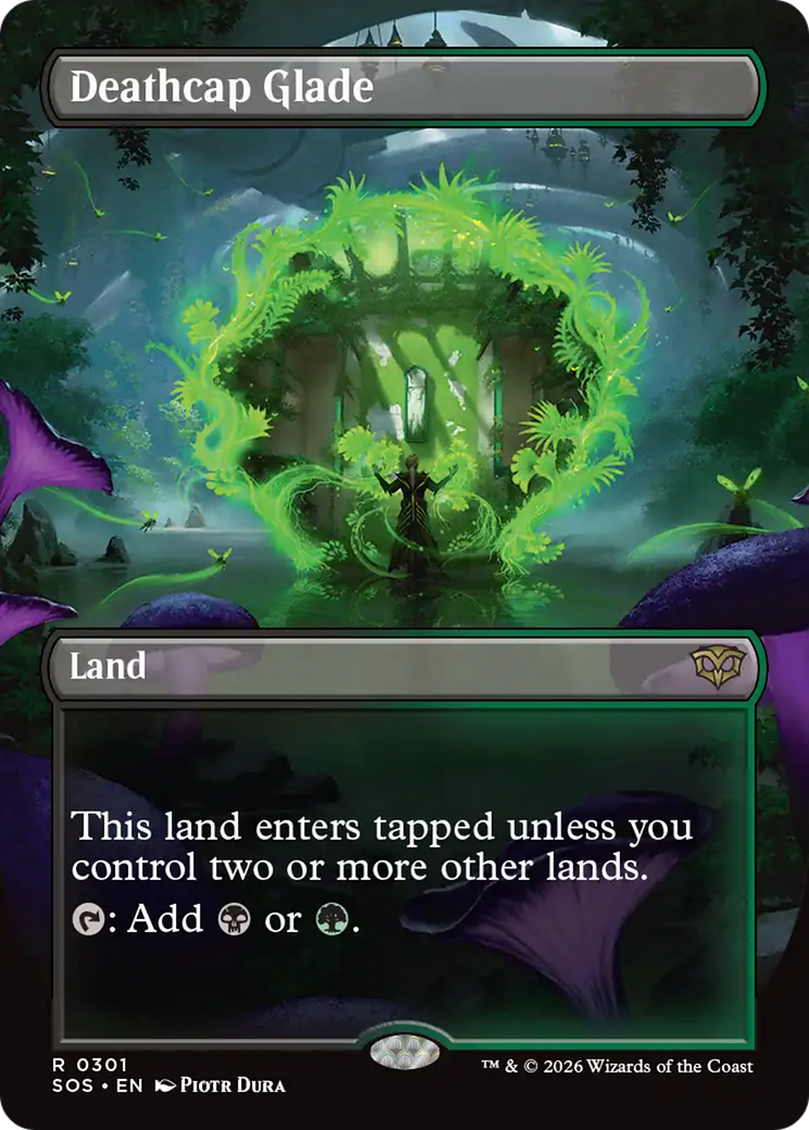Deathcap Glade (Borderless) [Secrets of Strixhaven] | Devastation Store