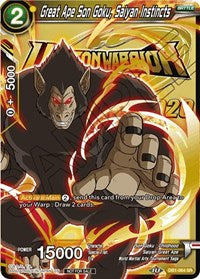 Great Ape Son Goku, Saiyan Instincts (DB1-064) [Tournament Promotion Cards] | Devastation Store