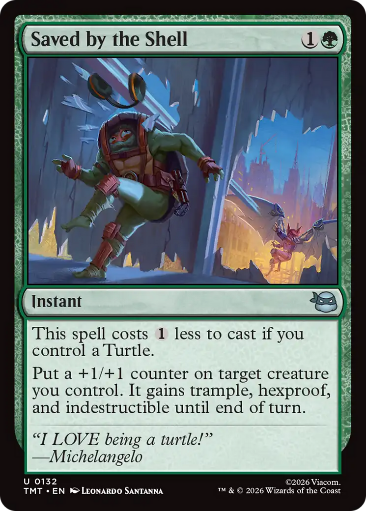 Saved by the Shell [Teenage Mutant Ninja Turtles] | Devastation Store