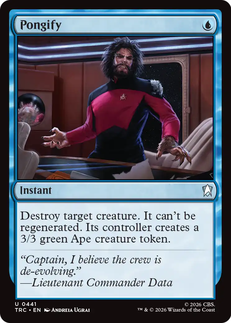 Pongify (Surge Foil) [Star Trek Commander] | Devastation Store