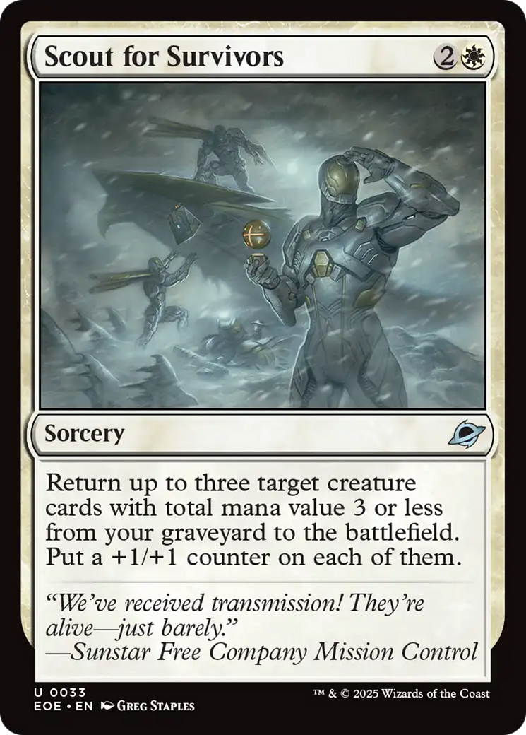 Scout for Survivors [Edge of Eternities] | Devastation Store