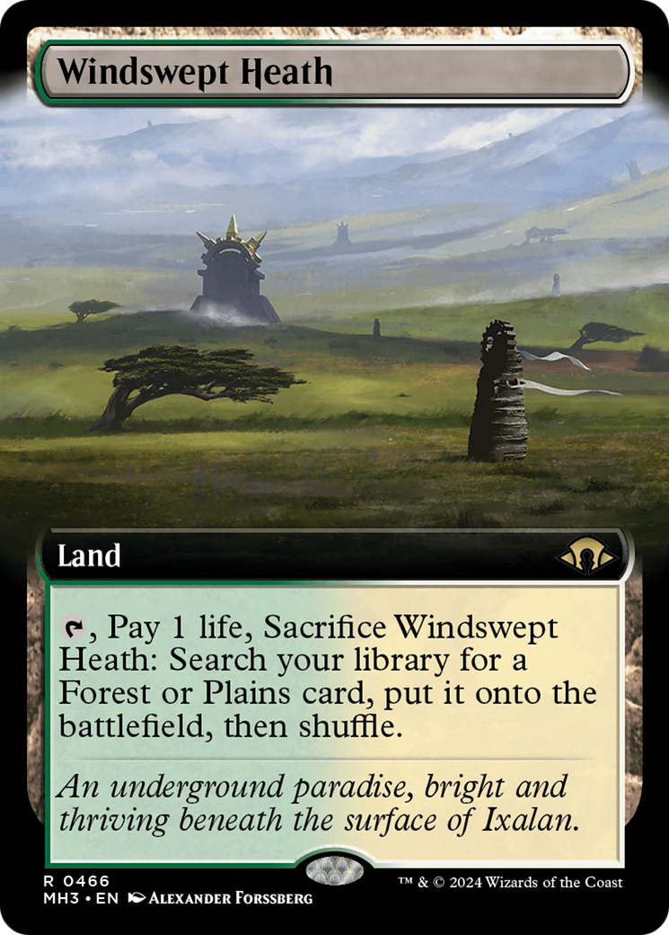 Windswept Heath (Extended Art) [Modern Horizons 3] | Devastation Store