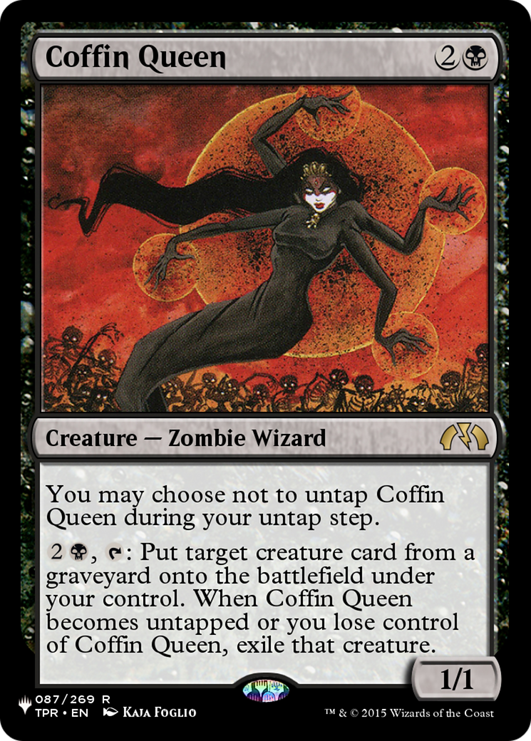 Coffin Queen [The List Reprints] | Devastation Store