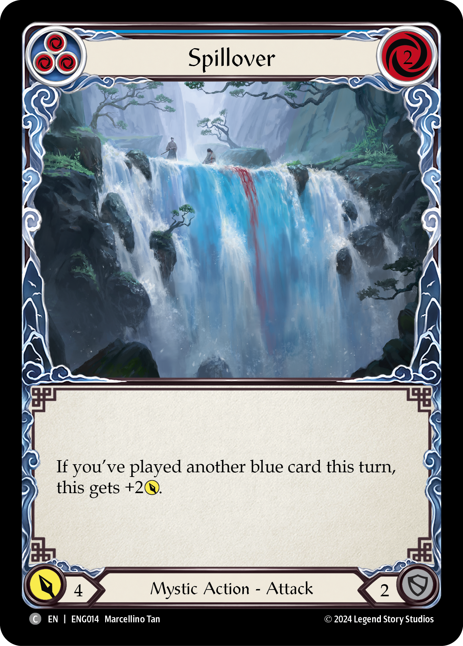 Spillover [ENG014] (Part the Mistveil Enigma Blitz Deck) | Devastation Store