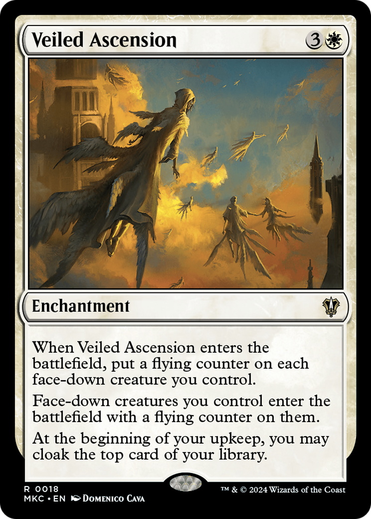 Veiled Ascension [Murders at Karlov Manor Commander] | Devastation Store