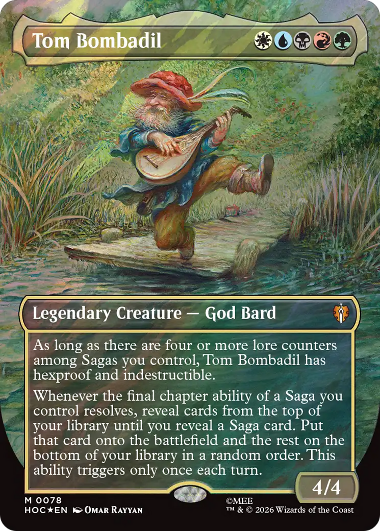 Tom Bombadil (Borderless) (Surge Foil) [The Hobbit] | Devastation Store