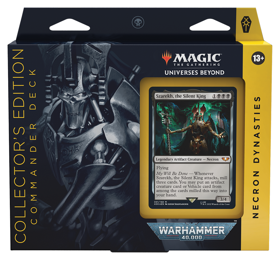 Warhammer 40,000 - Commander Deck (Necron Dynasties - Collector's Edition) | Devastation Store
