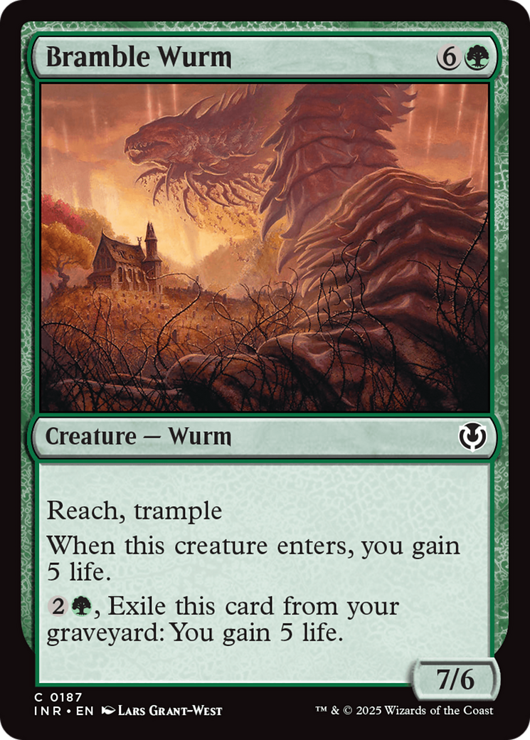 Bramble Wurm [Innistrad Remastered] | Devastation Store