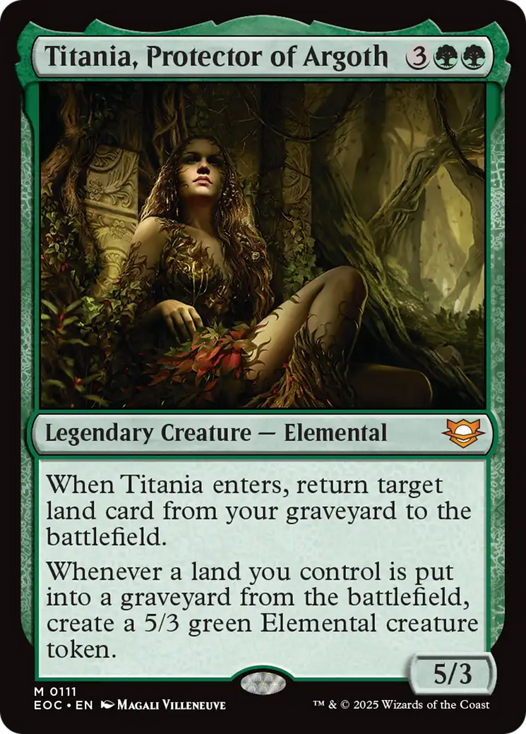 Titania, Protector of Argoth [Edge of Eternities Commander] | Devastation Store