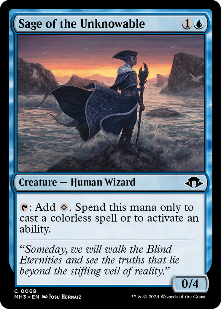 Sage of the Unknowable [Modern Horizons 3] | Devastation Store