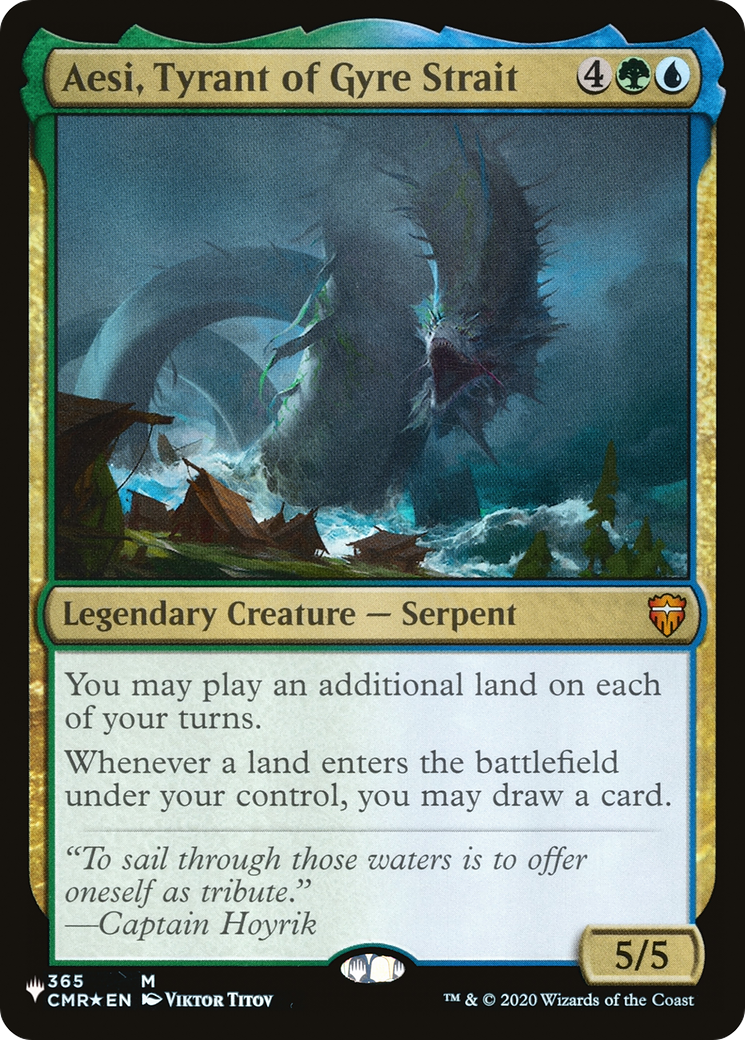 Aesi, Tyrant of Gyre Strait [The List Reprints] | Devastation Store