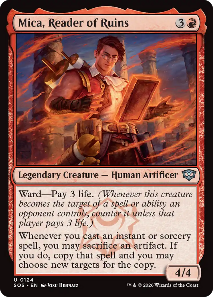 Mica, Reader of Ruins [Secrets of Strixhaven] | Devastation Store