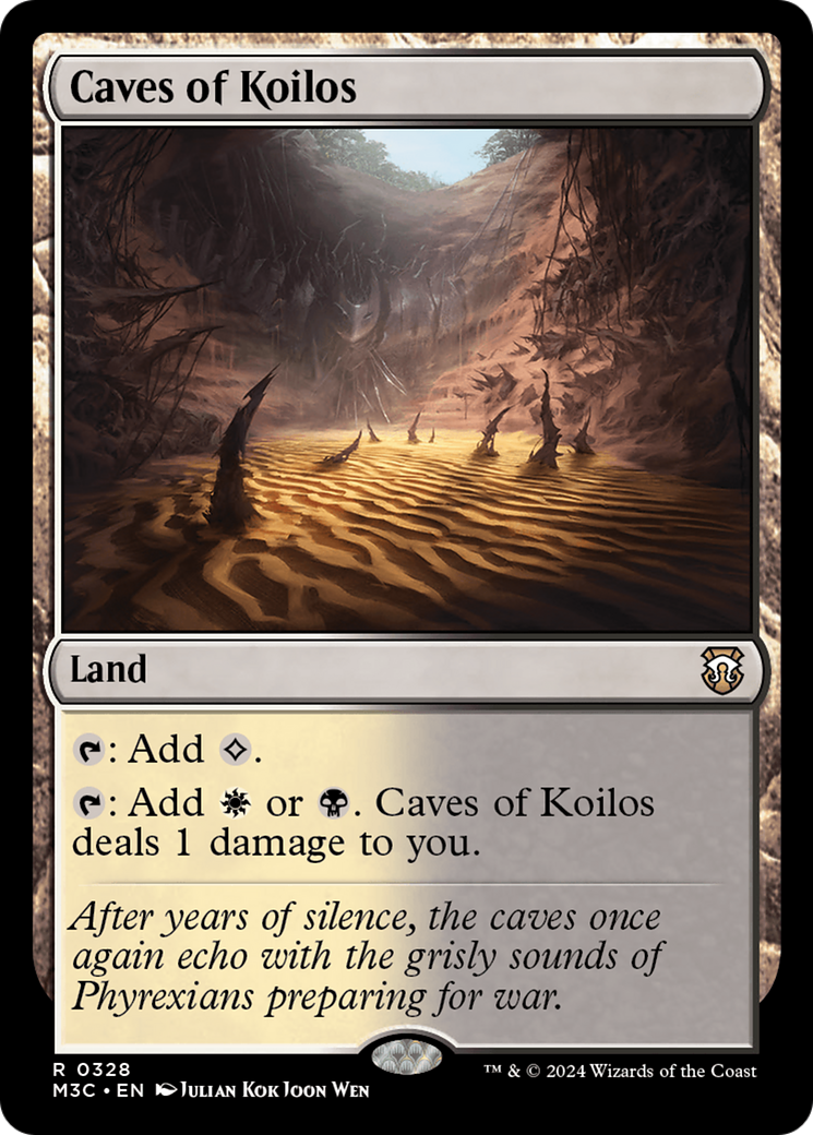 Caves of Koilos (Ripple Foil) [Modern Horizons 3 Commander] | Devastation Store
