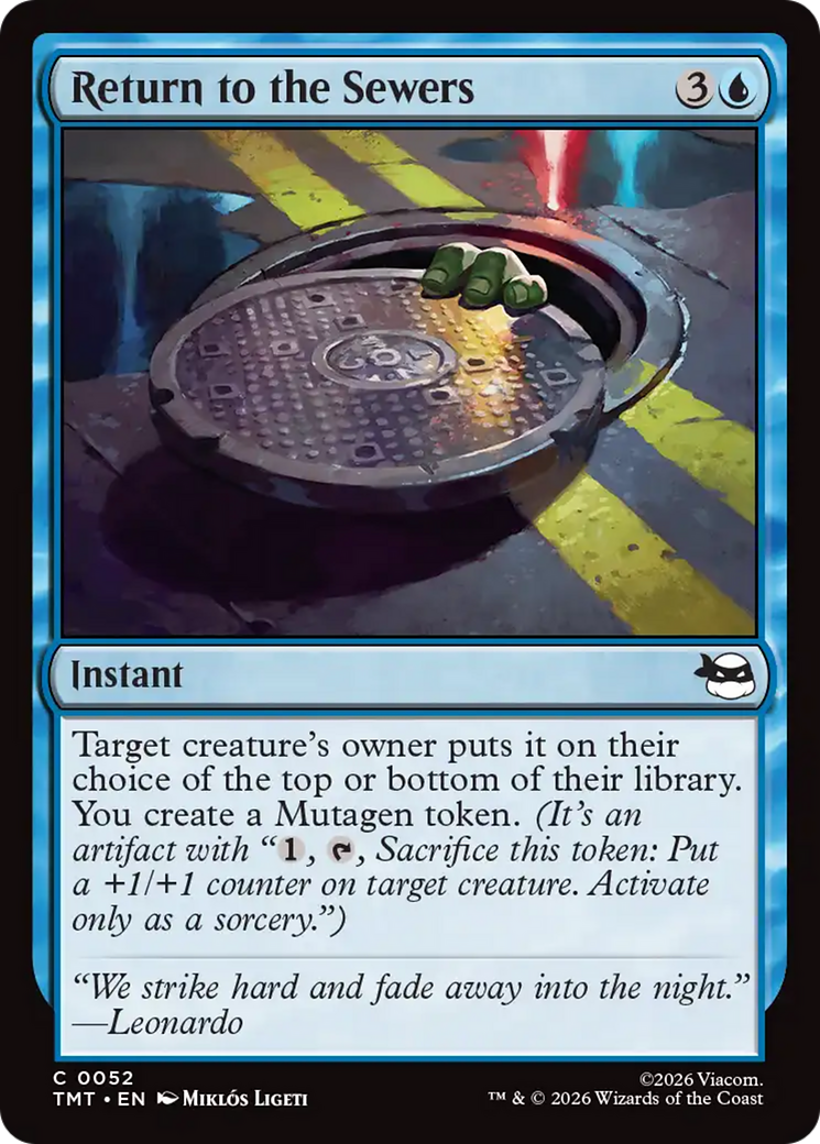 Return to the Sewers [Teenage Mutant Ninja Turtles] | Devastation Store