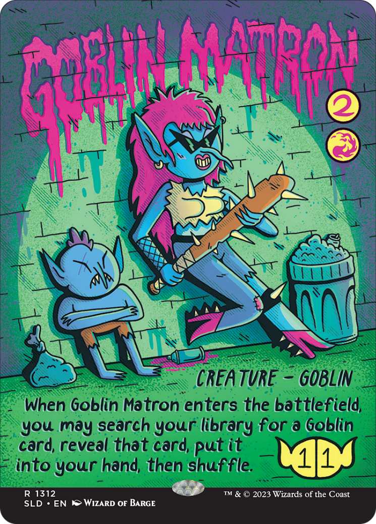 Goblin Matron (Rainbow Foil) [Secret Lair Drop Series] | Devastation Store