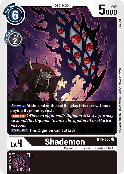 Shademon [BT5-065] [Battle of Omni] | Devastation Store