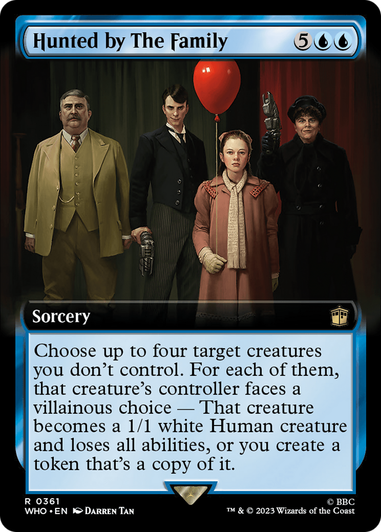 Hunted by The Family (Extended Art) [Doctor Who] | Devastation Store