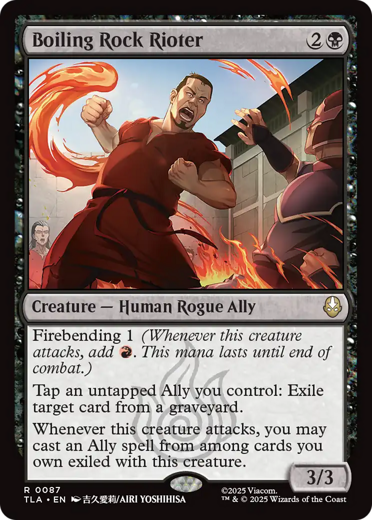 Boiling Rock Rioter [Avatar: The Last Airbender] | Devastation Store