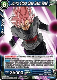 Joyful Strike Goku Black Rose (Foil Version) (P-015) [Promotion Cards] | Devastation Store
