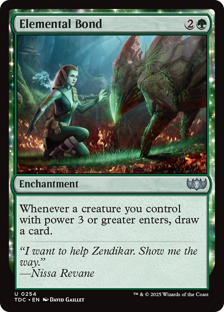 Elemental Bond [Tarkir: Dragonstorm Commander] | Devastation Store