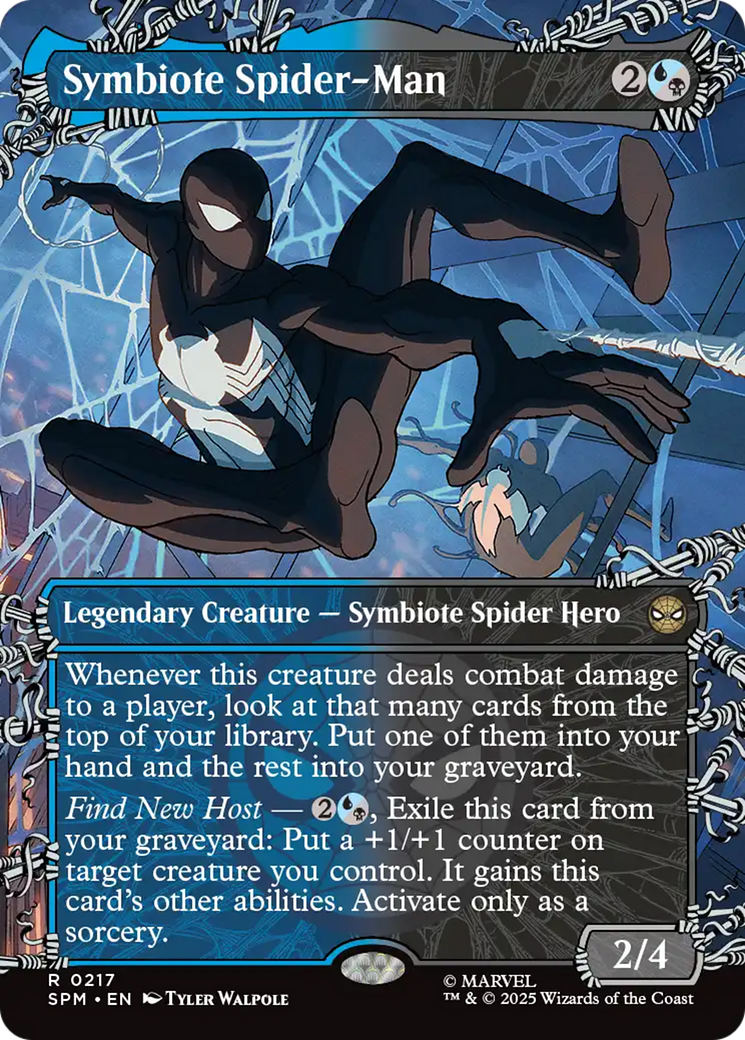 Symbiote Spider-Man (Borderless) [Marvel's Spider-Man] | Devastation Store