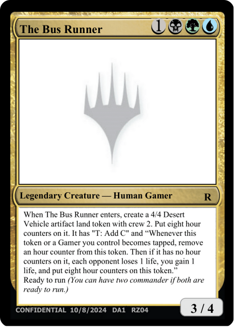 The Bus Runner [Unknown Event] | Devastation Store