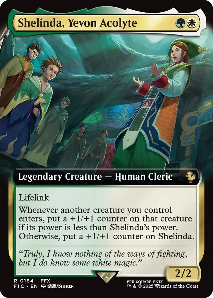 Shelinda, Yevon Acolyte (Extended Art) [FINAL FANTASY Commander] | Devastation Store