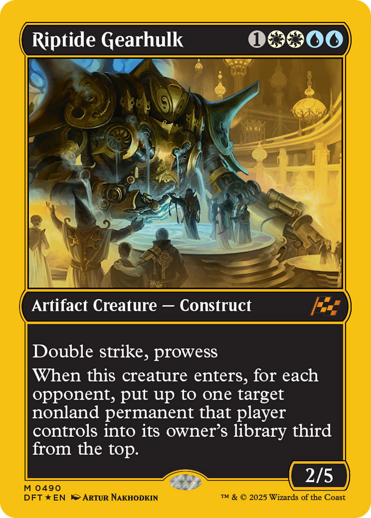 Riptide Gearhulk (First-Place Foil) [Aetherdrift] | Devastation Store