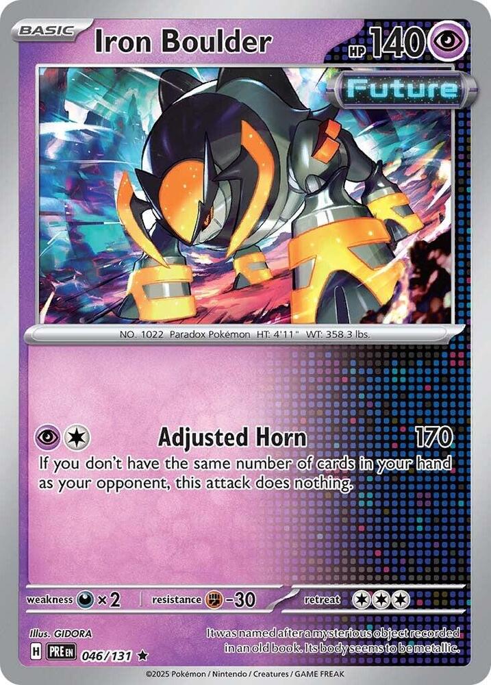 Iron Boulder (046/131) [Scarlet & Violet: Prismatic Evolutions] | Devastation Store