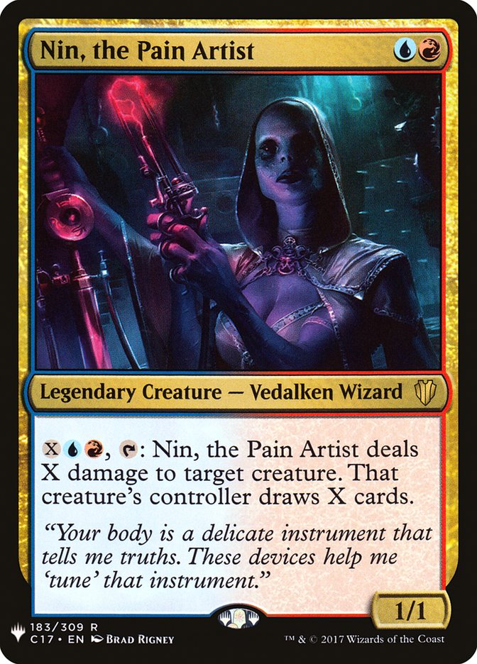 Nin, the Pain Artist [Mystery Booster] | Devastation Store