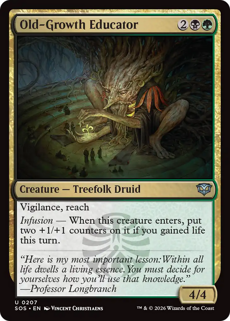 Old-Growth Educator [Secrets of Strixhaven] | Devastation Store