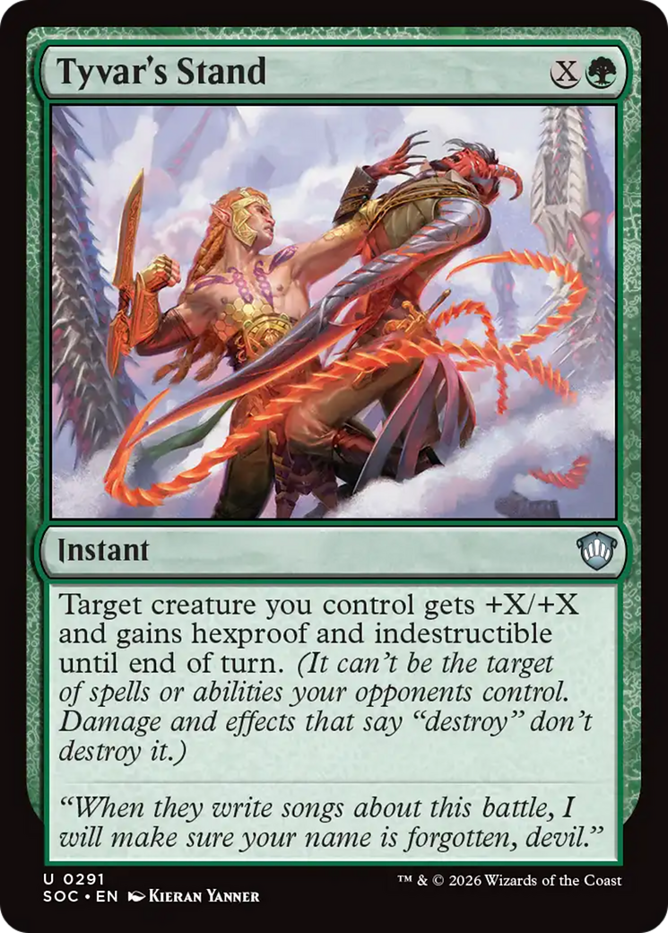 Tyvar's Stand [Secrets of Strixhaven Commander] | Devastation Store