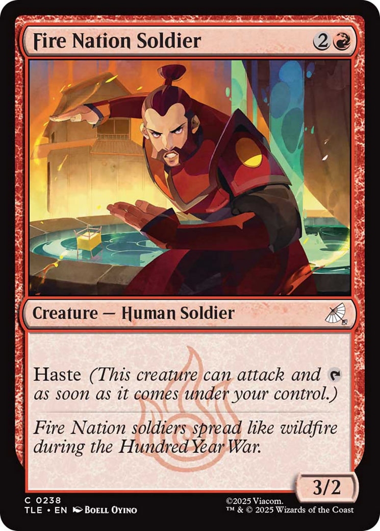 Fire Nation Soldier [Avatar: The Last Airbender: Eternal-Legal] | Devastation Store