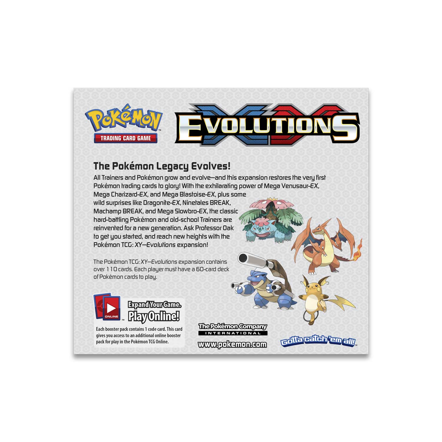 XY: Evolutions - Booster Box Case | Devastation Store