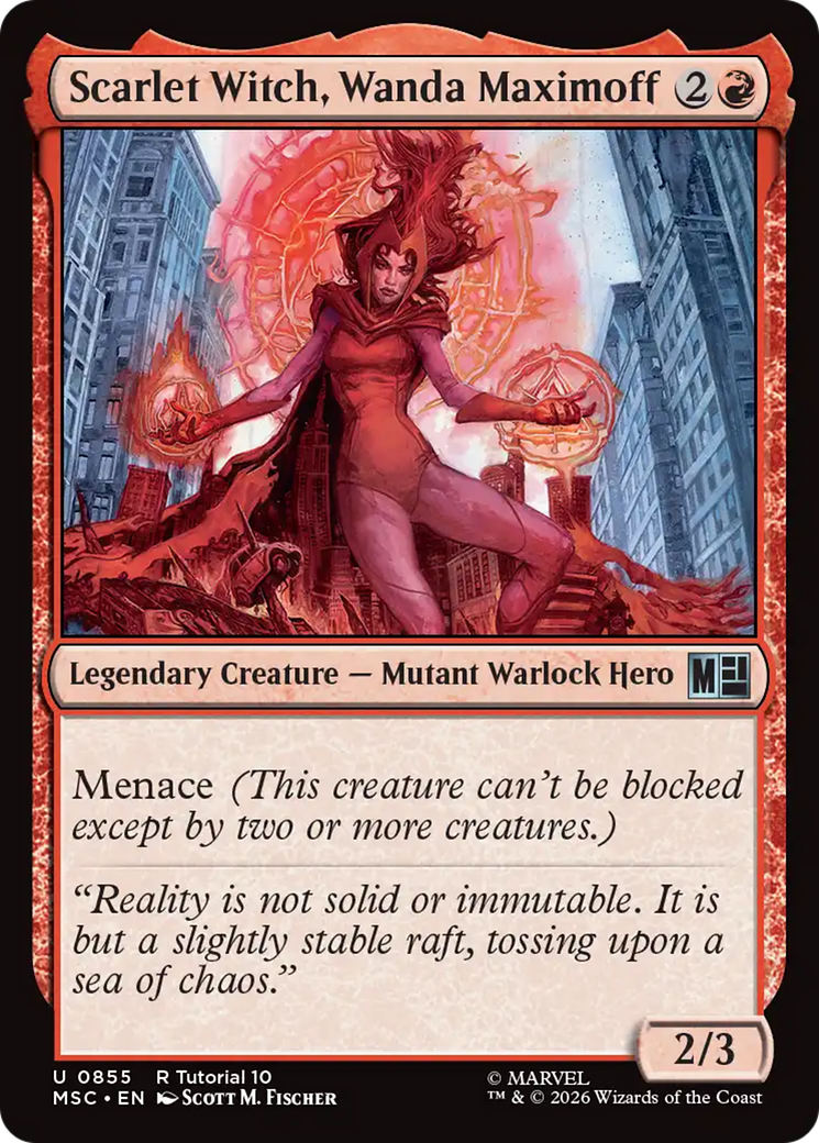 Scarlet Witch, Wanda Maximoff [Marvel Super Heroes Commander] | Devastation Store