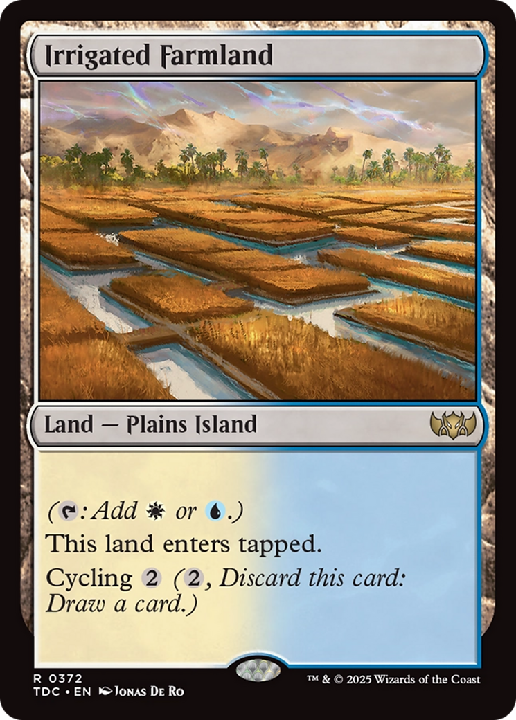 Irrigated Farmland [Tarkir: Dragonstorm Commander] | Devastation Store