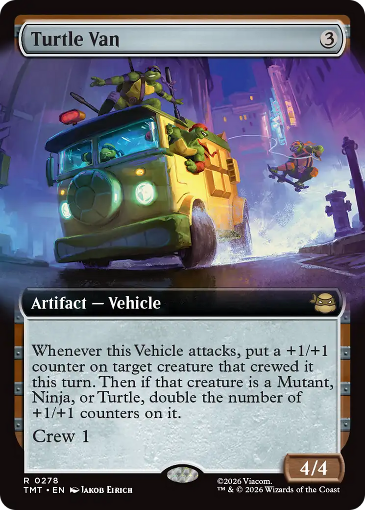 Turtle Van (Extended Art) [Teenage Mutant Ninja Turtles] | Devastation Store