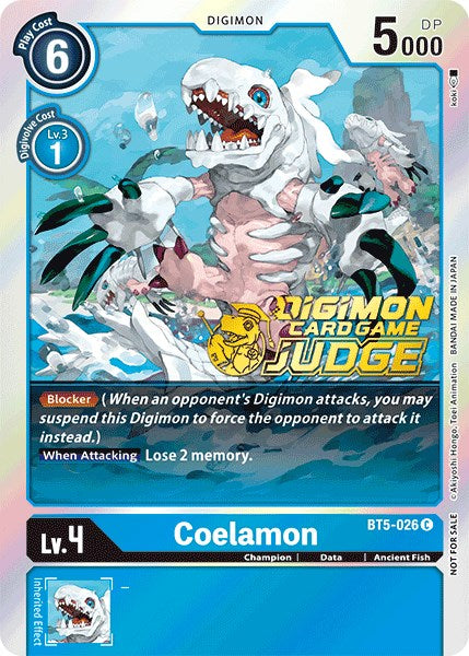 Coelamon [BT5-026] (Judge Pack 1) [Battle of Omni Promos] | Devastation Store