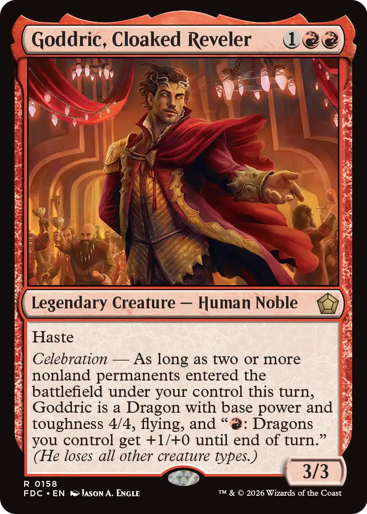 Goddric, Cloaked Reveler [Foundations Commander] | Devastation Store