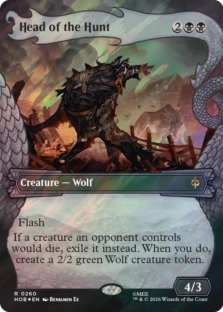 Head of the Hunt (Showcase) (Surge Foil) [The Hobbit] | Devastation Store