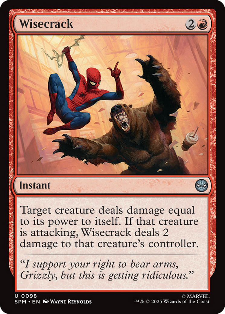 Wisecrack [Marvel's Spider-Man] | Devastation Store