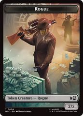 Copy // Rogue Double-Sided Token [Marvel Super Heroes Commander Tokens] | Devastation Store