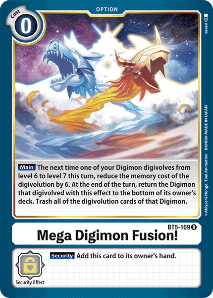 Mega Digimon Fusion! [BT5-109] [Battle of Omni] | Devastation Store