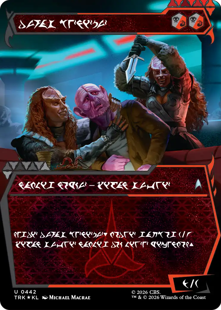 The Duras Sisters (Showcase) (Klingon) [Star Trek] | Devastation Store