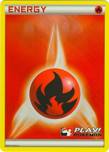 Fire Energy (2011 Play Pokemon Promo) [League & Championship Cards] | Devastation Store