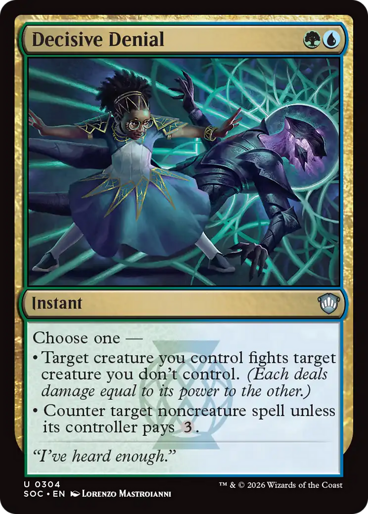 Decisive Denial [Secrets of Strixhaven Commander] | Devastation Store