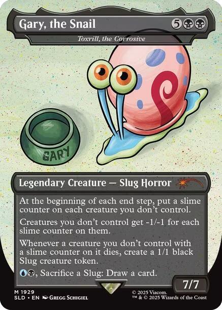 Gary, the Snail - Toxrill, the Corrosive [Secret Lair Drop Series] | Devastation Store