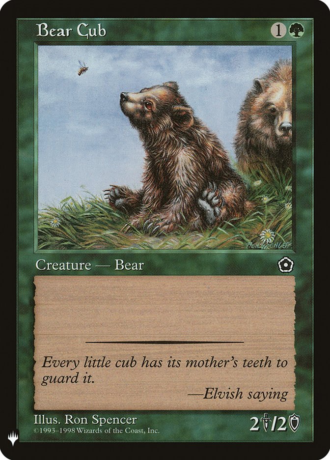 Bear Cub [Mystery Booster] | Devastation Store