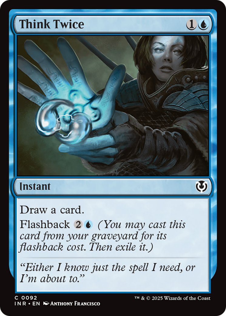 Think Twice [Innistrad Remastered] | Devastation Store